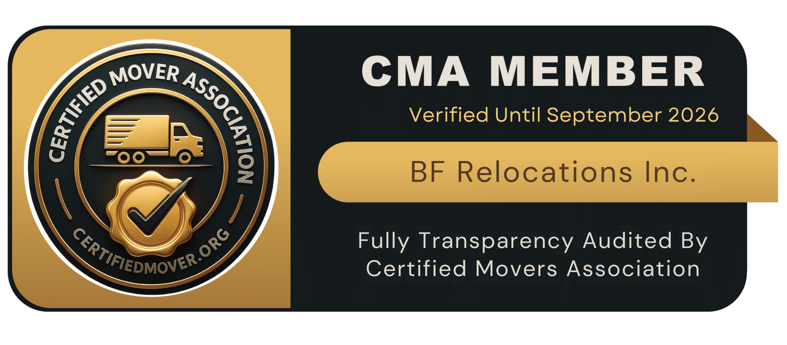 Certified Mover Association Member